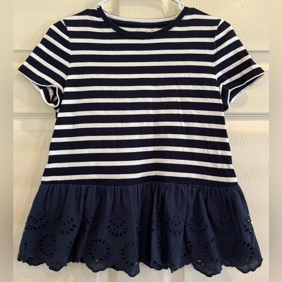 KATE SPADE peplum eyelet top - Picture 4 of 9